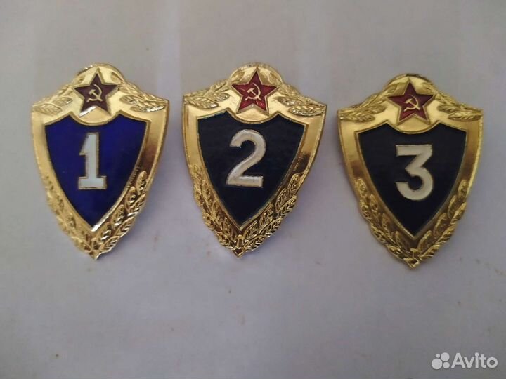 Значки Советской Армии