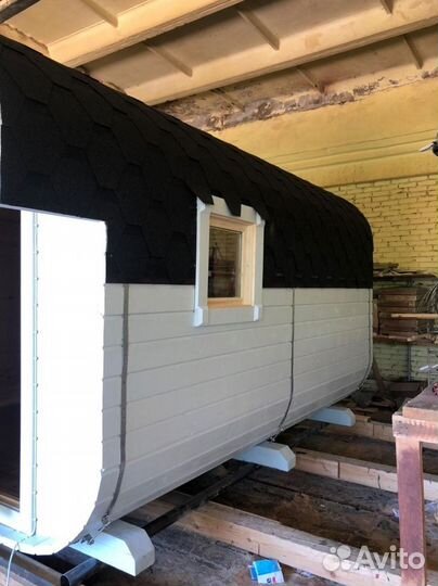 Баня бочка под ключ от производителя