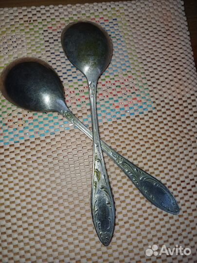 Мельхиоровые ложки СССР