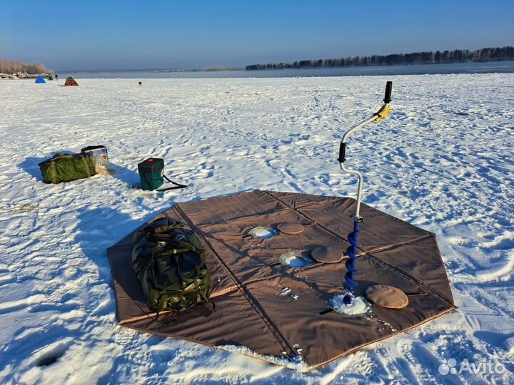 Теплый пол в палатку