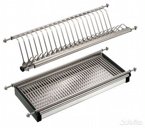 Сушилка для посуды в шкаф. Нержавейка