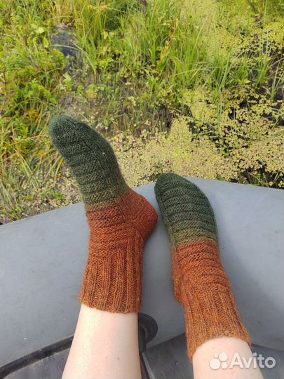 Носки вязаные ручной работы
