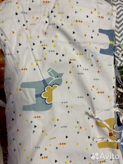 Бортики в детскую кроватку