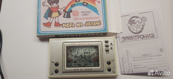 Игра Электроника Ну погоди с микки маусом