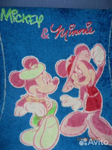 Плед с Микки Маусами