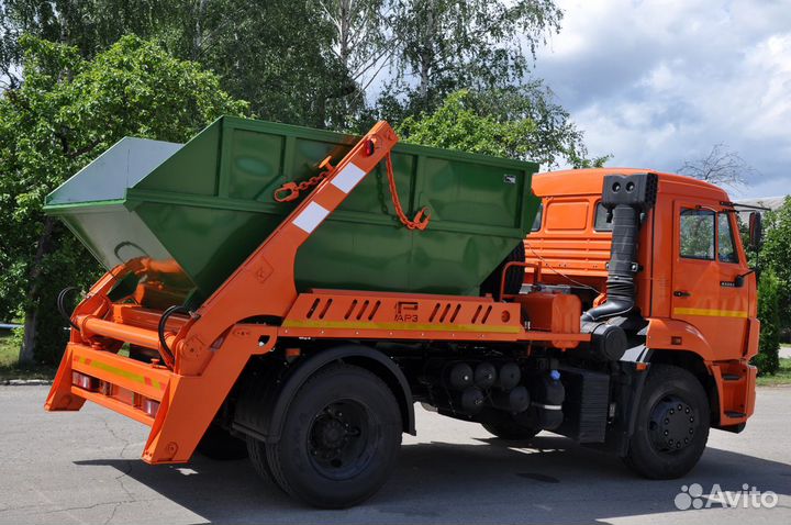 Вывоз мусора, контейнер, пухто