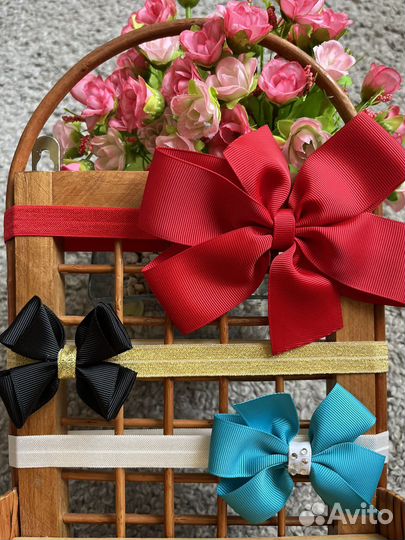 Набор детских повязок для волос на голову 2