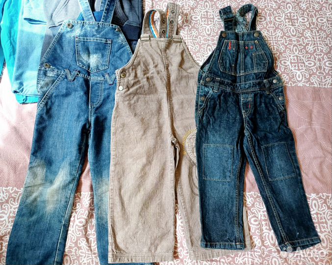 Огромный пакет одежды для мальчика 92 98