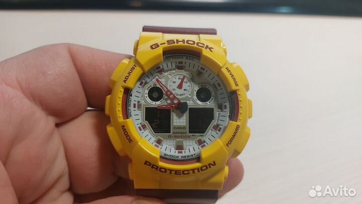 Наручные часы Casio G-shock GA-100CS