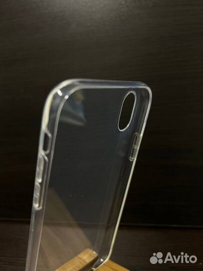 Чехол iPhone XR прозрачный