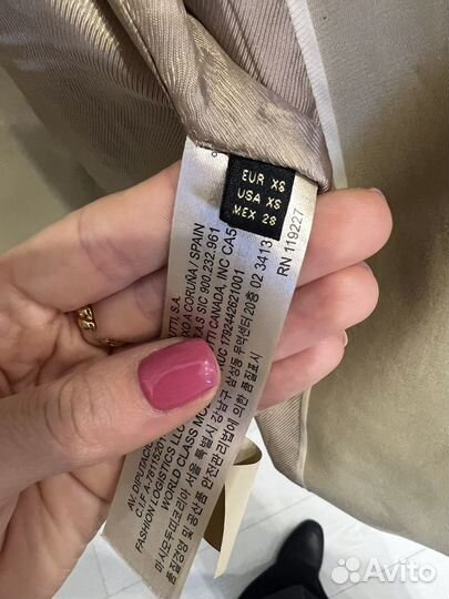 Massimo dutti тренч