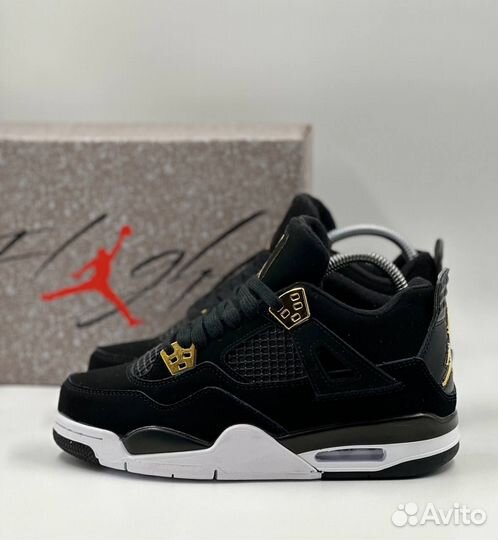 Кроссовки женские Nike Air Jordan 4 Retro black