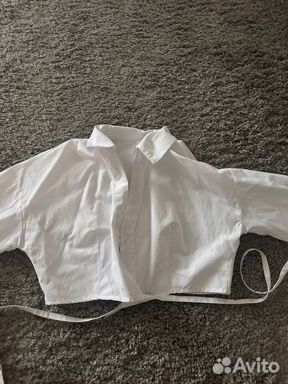 Укороченная рубашка