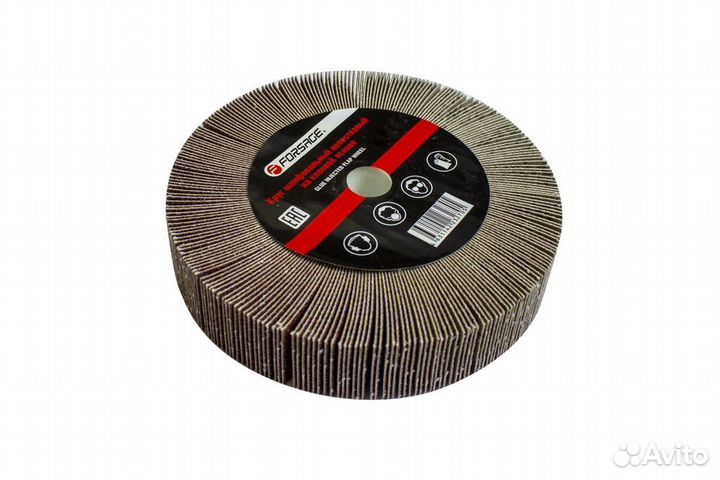 Круг лепестковый зачистной 125x25x16мм (Grit 40) F