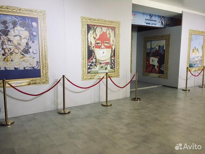 Аренда столбиков. Красная дорожка