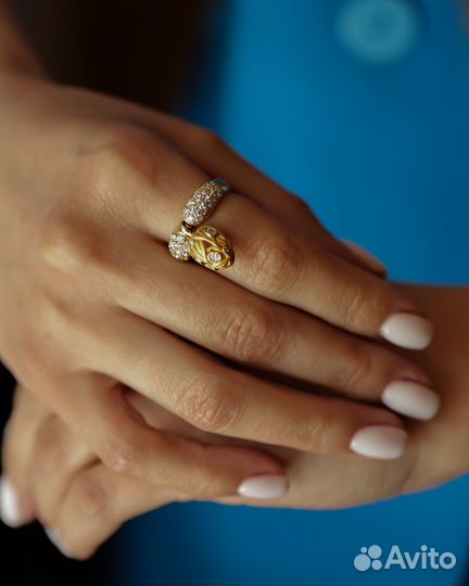 Carrera y Carrera Carrera y Carrera кольцо с брилл