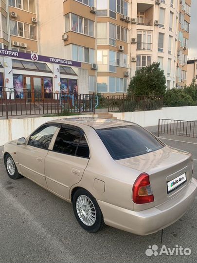 Hyundai Accent 1.5 AT, 2003, 295 000 км