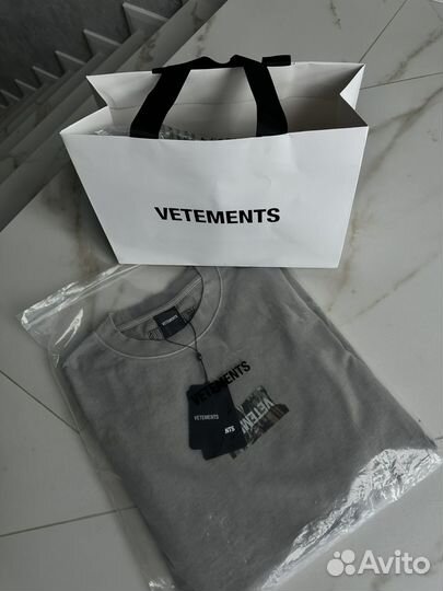Футболка Vetements оригинал