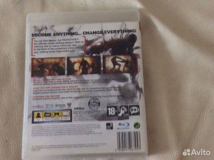 Prototype на playstation3 б/ у в отл сост