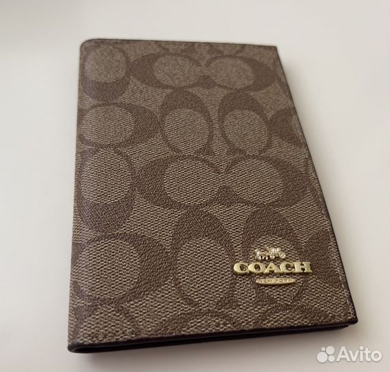 Обложка на паспорт coach