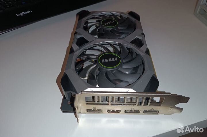 Видеокарта GeForce GTX 1660 ventus XS 6GB OC (MSI)