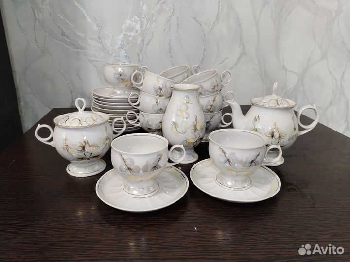 Чайный сервиз на 12 персон СССР