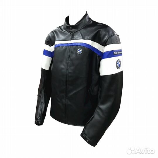 Мотокуртка эко-кожа BMW