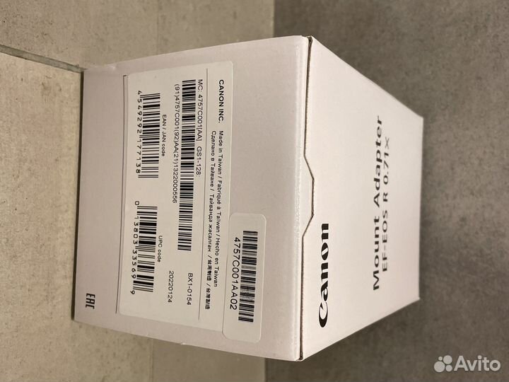 Canon Mount Adapter EF-EOS R 0.71X для EOS C70