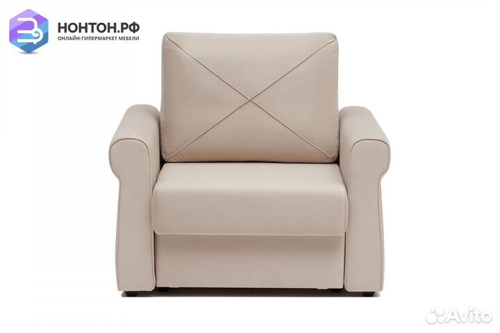 Кресло еврокнижка Лира бежевое