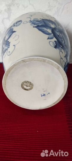 Ваза для цветов Гжель СССР