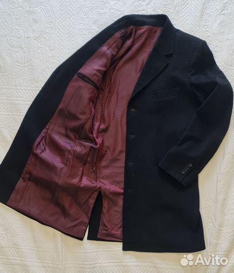 Пальто мужское двубортное 48