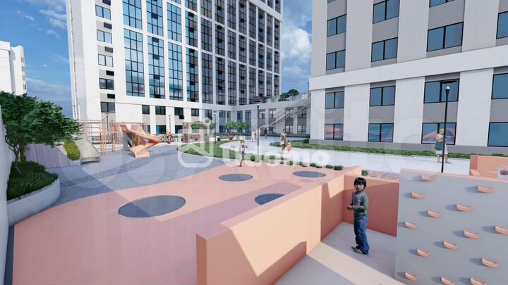 Квартира-студия, 24,3 м², 23/32 эт.