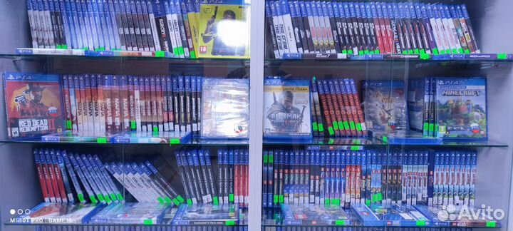 Игры диски бу и новые для Sony Playstation 4 PS