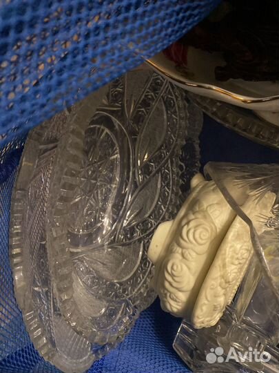 Хрусталь салатники и вазы