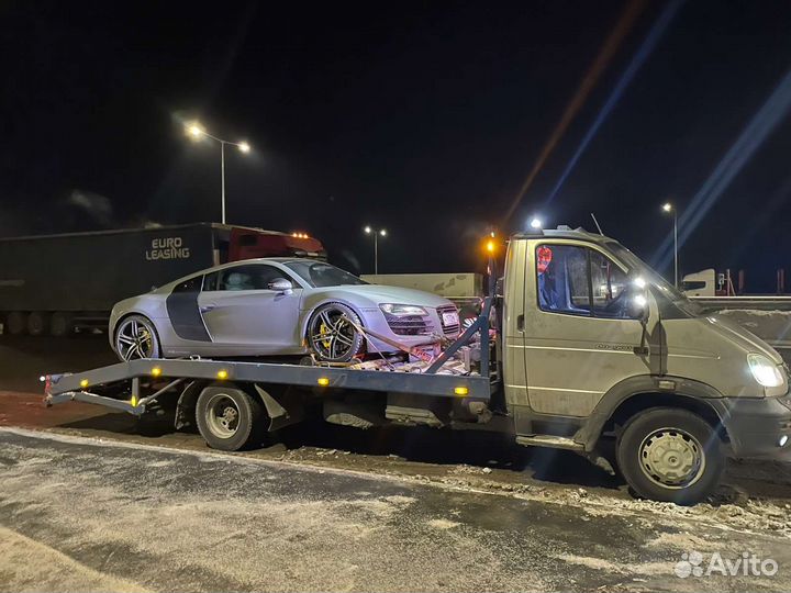 Эвакуатор 24ч,Луга,Псков,Новгород, Гатчина, Спб