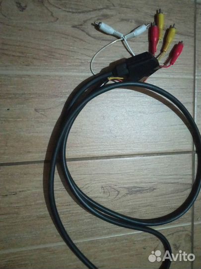 Кабель (шнур) scart - 6 RCA 1,5 м