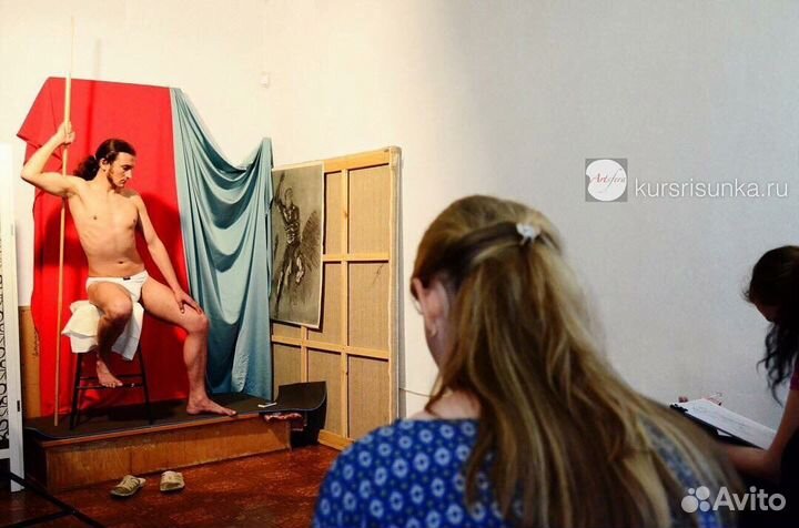 Репетитор по рисованию из Академии художеств