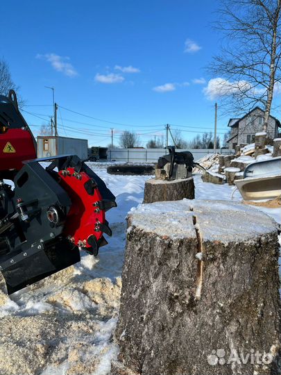Дробление пней/удаление пней