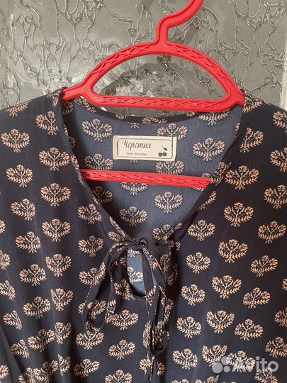 Платье Unique fabric черешня