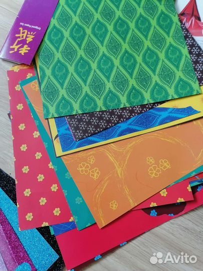 Цветная бумага, цветной картон