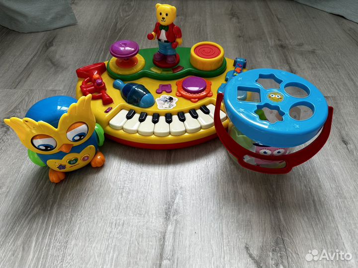 Музыкальные игрушки пакетом для малышей