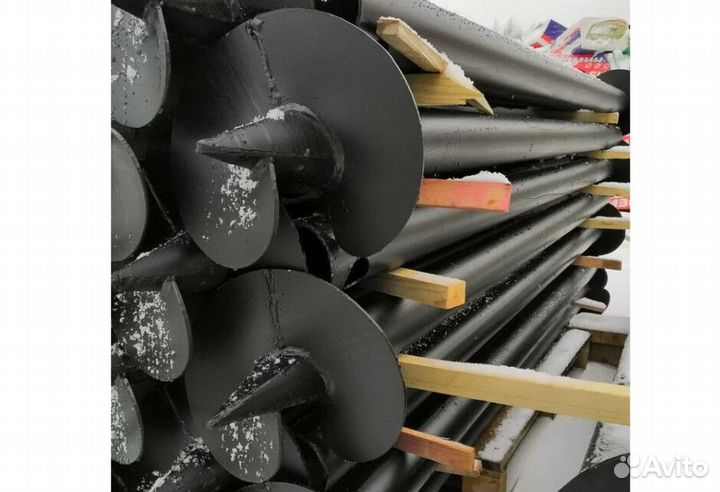 Винтовые сваи под ключ