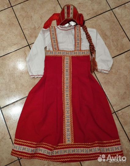 Костюм Русский народный 5-8 л. Прокат