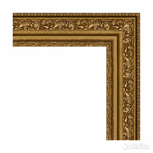 Зеркало настенное evoform в багетной раме виньетк