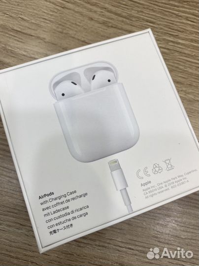 Коробка от Наушников Airpods