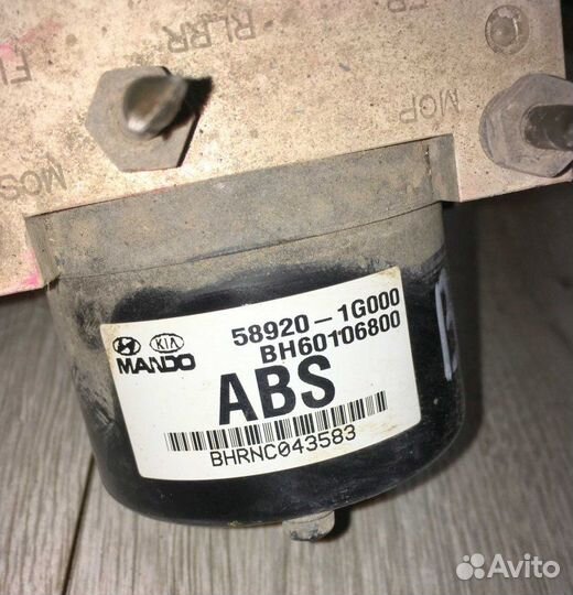 Блок ABS Hyundai Verna