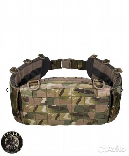 Тактический пояс ссо Воин Pro с капами