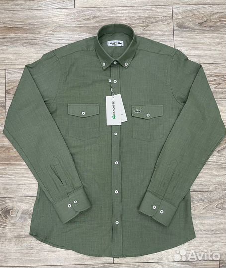 Рубашка lacoste лен