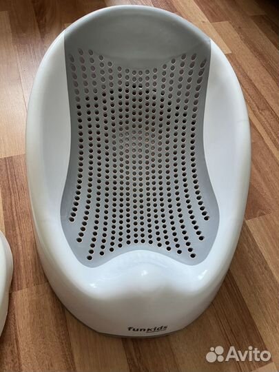 Горка для купания + стульчик и круг