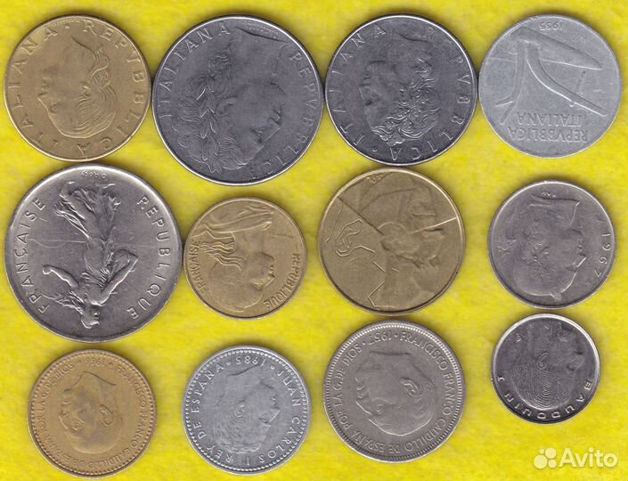 Иностранные монеты (лот №065)